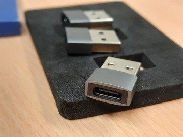 Адаптер Syntech USB-C — USB-A, набор из 3 шт. (209)