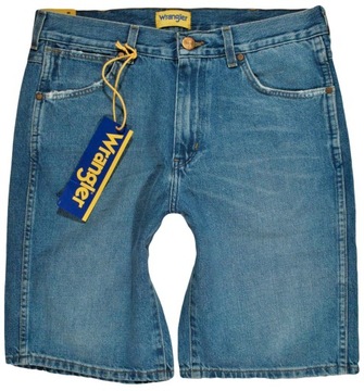 WRANGLER spodenki JEANS blue DENIM SHORT _ W29