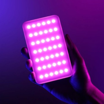 Портативный заполняющий RGB-светильник VRIG FD140 для фотосъемки