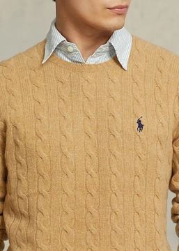 Sweter wełniany z kaszmirem Polo Ralph Lauren L