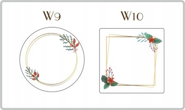 Персонализированные рождественские наклейки, 25 шт.