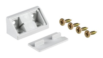 KĄTOWNIK MEBLOWY KOMANDOREK WSPORNIK PÓŁKI SZARY