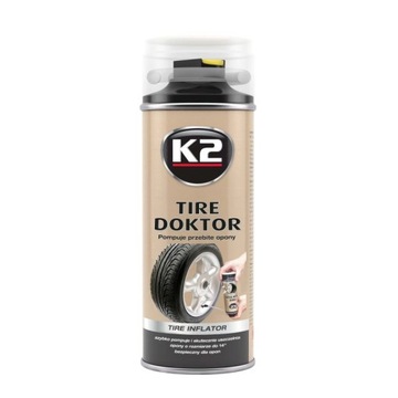 K2 TIRE DOKTOR 400ML KOŁO ZAPASOWE W SPRAYU