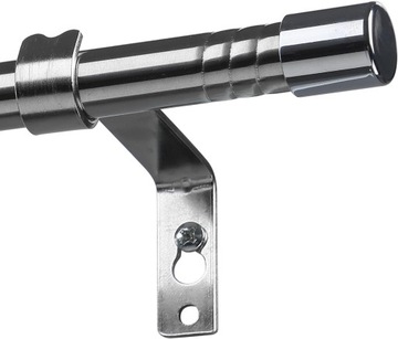 karnisz silver srebny NFLATION 76-157cm