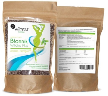 Błonnik Witalny PLUS Acerola Fibregum 500g Aliness