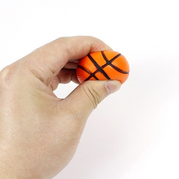 Мини баскетбольные мячи антистресс детские, 24 шт.