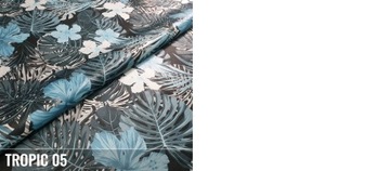 ! ОБИВОЧНАЯ ТКАНЬ TROPIC MONSTER МЯГКИЙ ВЕЛОР узор