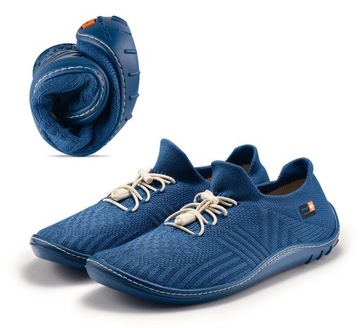 BRUBECK ODDYCHAJĄCE WEŁNIANE BUTY MĘSKIE SPORTOWE BAREFOOT MERINO - 43