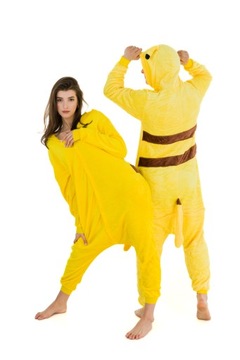 ONESIE PIŻAMA UNISEKS DRES KOMBINEZON PIKACHU rozm. L