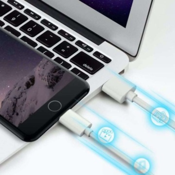 КАБЕЛЬ 2 ШТ. 1 М USB КАБЕЛЬ ЗАРЯДНОГО УСТРОЙСТВА LIGHTNING ДЛЯ IPHONE 8/11/12/13/14