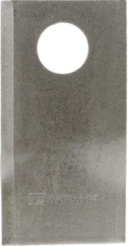 Nożyk kosiarki rotacyjnej lewy 93x48x3mm fi 19mm do PZ VGTF71KR