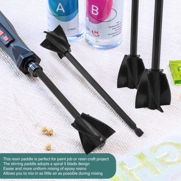 4 шт. Лопатки для смешивания смолы.