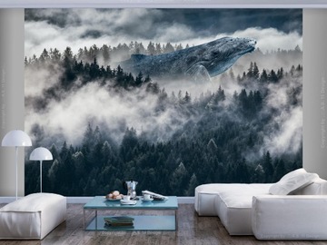 ФОТОобои ЛЕС ТУМАН WIN 400x280 c-C-0473-a-a