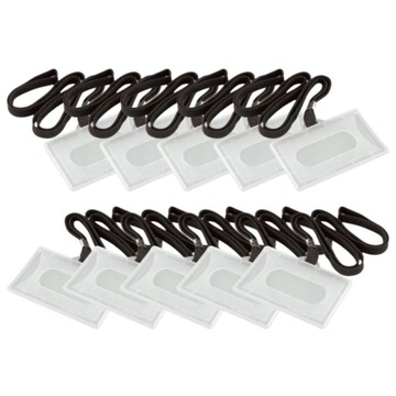 Identyfikator z taśmą na smyczy HOLDER Czarny x10