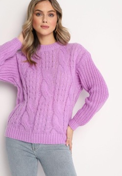 Born2Be Фиолетовый женский свитер M Зима