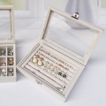 Портативная дорожная шкатулка для драгоценностей, слайды