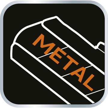 Nóż z ostrzem łamanym 18 mm, metalowy korpus NEO