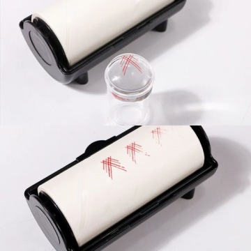 Рулонная лента для снятия лака с марок