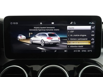 Mercedes Klasa C W205 Kombi Facelifting HYBRYDA 2.0 300 e 320KM 2020 Mercedes C 300 GRATIS! Pakiet Serwisowy o, zdjęcie 25