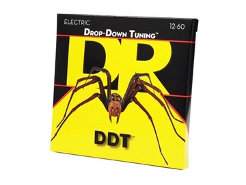 DR DDT 12-60 Drop Down Struny Do Gitary Elektrycznej + KOSTKA