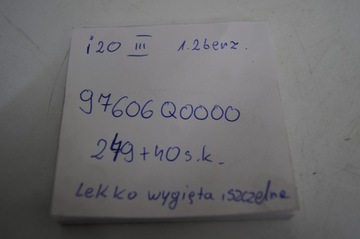 CHLADIČ KLIMATIZACE HYUNDAI I20 97606Q0000