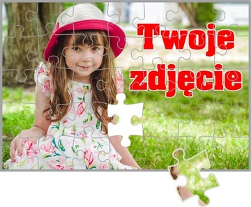 FOTO PUZZLE Z TWOIM WŁASNYM ZDJĘCIEM NADRUKIEM GRAFIKĄ FOTOPUZZLE PREZENT