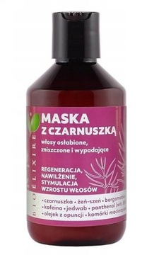 BIOELIXIRE MASKA Z CZARNUSZKĄ WZMACNIAJĄCA 300ML