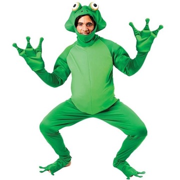 ŻABA ŻABKA STRÓJ HALLOWEEN KOSTIUM PRZEBRANIE S