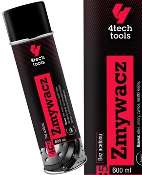 4tech Zmywacz do Łańcucha Motocyklowego 600 ml PL