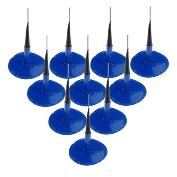 KOŁKI GRZYBKI DO NAPRAWY PRZEBITYCH OPON 9MM - ŁATKA 50MM STIX 10 SZT.