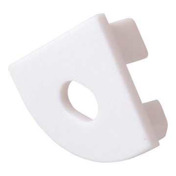 Zaślepka to profilu Master LED kątowego z otworem