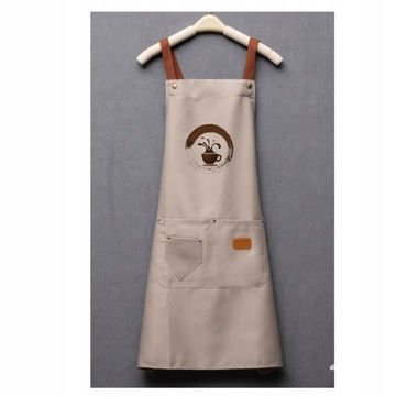 Fartuch na szelkach Odporny na plamy olej do