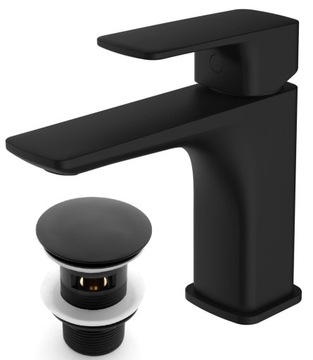 BATERIA UMYWALKOWA ROYAL CZARNA WYSOKA ROYAL KOREK