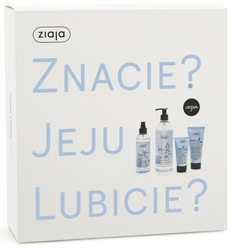 ZIAJA ZESTAW JEJU NIEBIESKA Krem + Płyn micelarny + Peeling + Tonik
