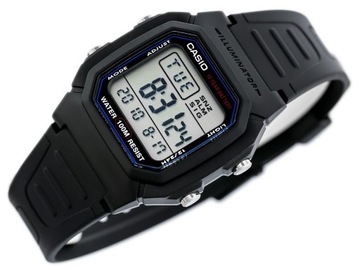 ЧАСЫ МУЖСКИЕ CASIO W800H-1A (zd100a) - КЛАССИКА + КОРОБКА
