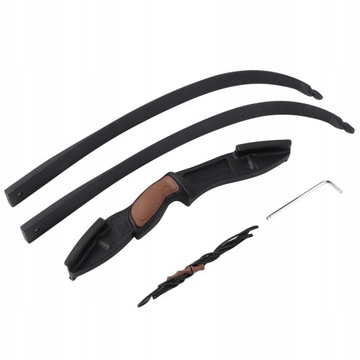 Łucznictwo Recurve Bow Takedown Prawa lewa ręka Polowanie Ćwiczenie gry (cz