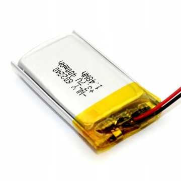 Аккумулятор 400 мАч, 3,7 В, литий-полимерный 602240