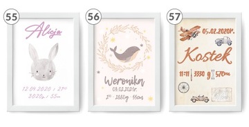 Выходные данные Плакат с изображением крещения младенца 30x40