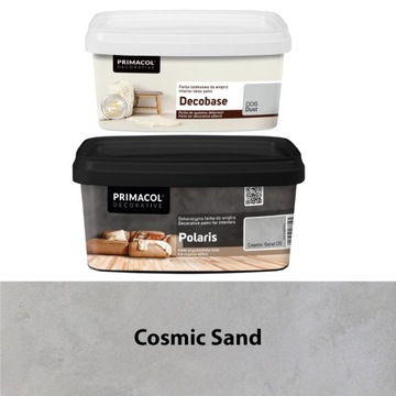 Zestaw Farba dekoracyjna Polaris - Cosmic Sand 1l