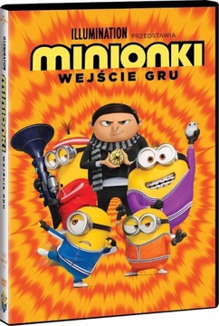 MINIONKI WEJŚCIE GRU DVD PL +2 Dodatki NOWOŚĆ 2022
