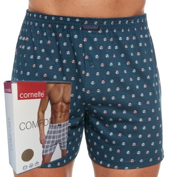 CORNETTE bokserki COMFORT box luźne 002/265 wzorek