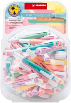 ХАЙЛАЙТЕРЫ Stabilo Swing Cool PASTEL 8 ЦВЕТОВ