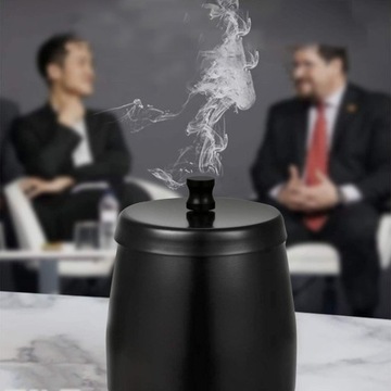 ЗАКРЫТАЯ ПЕПЕЛЬНИЦА НАРУЖНАЯ ВЕТРОЗАЩИТНАЯ НЕРЖАВЕЮЩАЯ СТАЛЬ БЫТОВАЯ