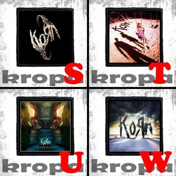 Нашивка KORN 8 Х 8 см. Множество дизайнов!