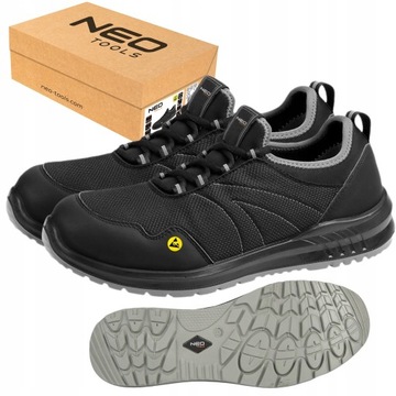 NEO BUTY PÓŁBUTY ROBOCZE S1PL SR PODNOSEK KOMPOZYTOWY TRZEWIKI 82-163 R. 40