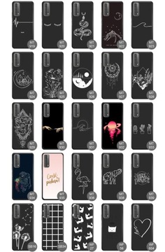 Матовый чехол для Huawei P Smart 2021 чехол + стекло