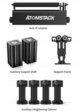 Лазерный гравер/резак ATOMSTACK A10 pro +R3 PRO с автономным режущим роликом