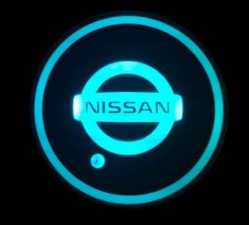 PODSTAWKA LED POD KUBEK NAPOJE Z LOGO NISSAN