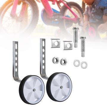Прочные задние колеса, детские велосипедные тренировочные колеса для езды на велосипеде