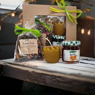 Пасхальный набор Чай Свеча Варенье